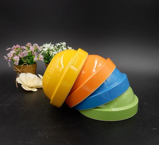 多彩色釉罗叠碗 多种颜色可定制陶瓷碗 日用百货批发